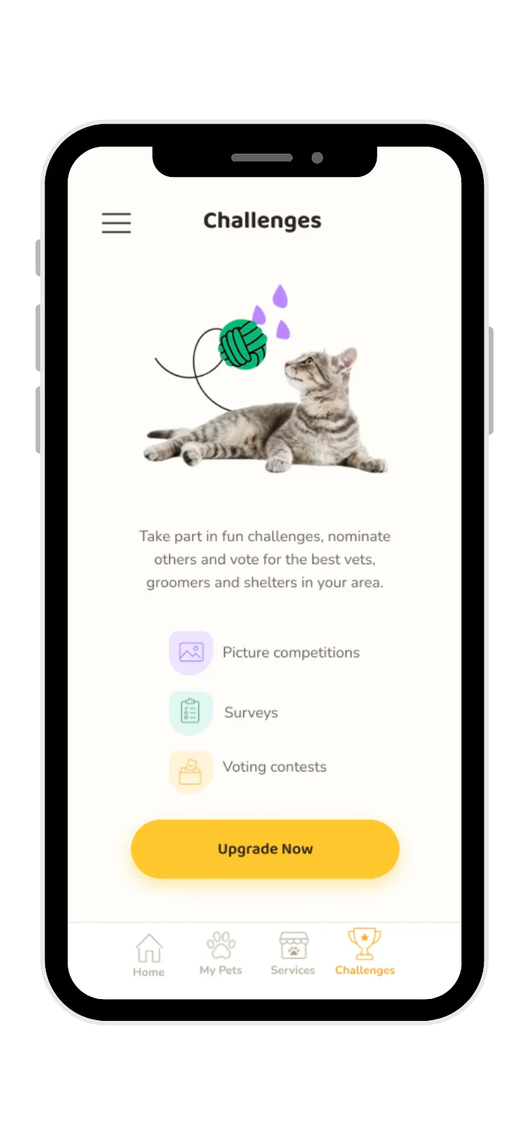 11Pets screen 10 — challenges